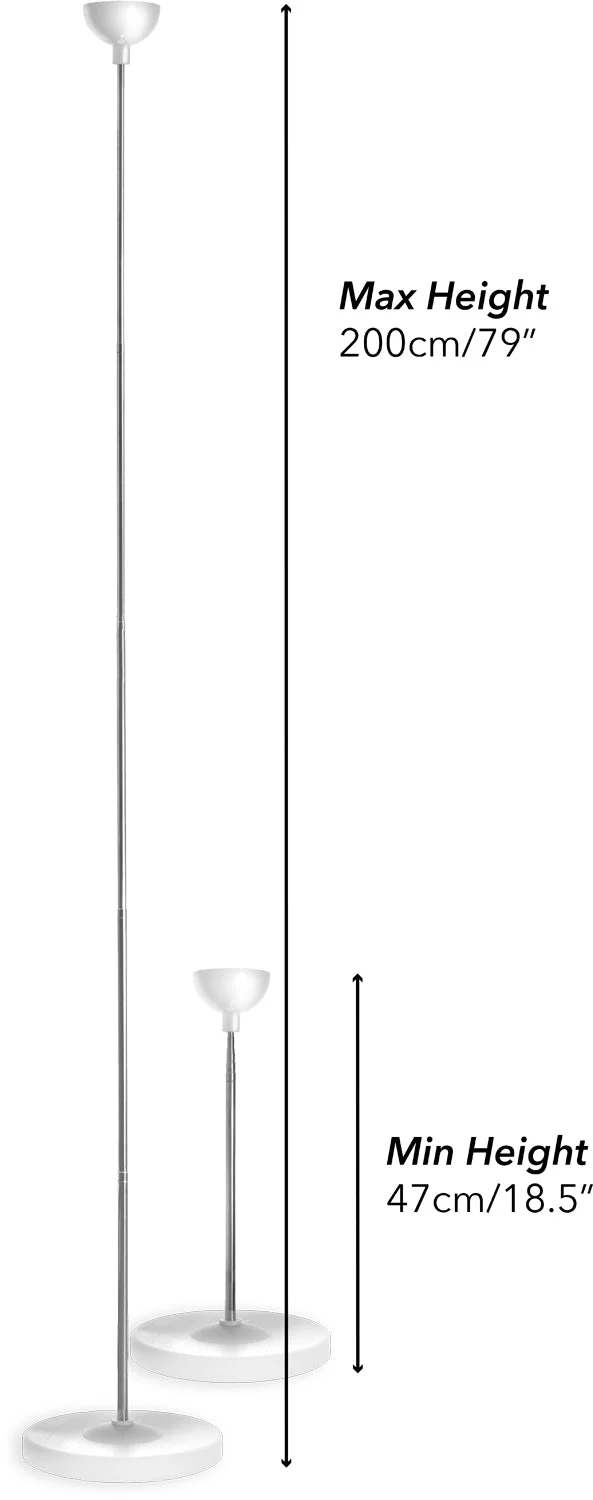 10" Premium Pro Version Telescopic Large Base Balloon Stand with Sure Lock System - Image 2