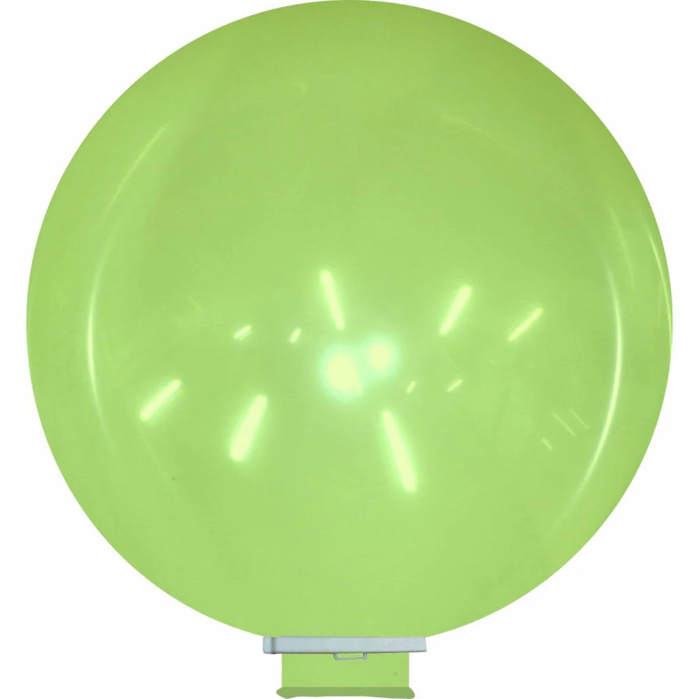 8 Foot (100") 6.5" Neck Opening Cattex Brand Crystal Green Latex Balloons
