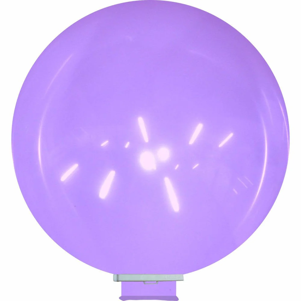 8 Foot (100") 6.5" Neck Opening Cattex Brand Crystal Purple Latex Balloons