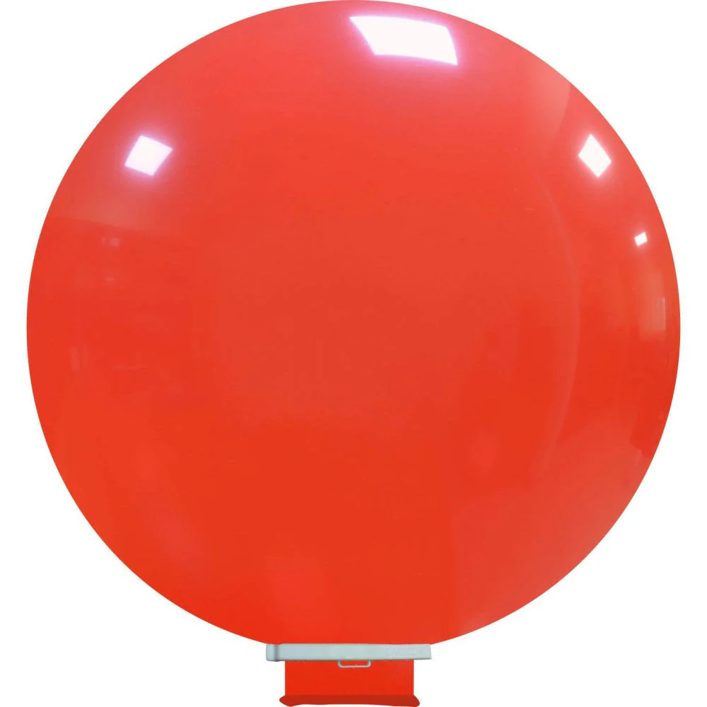 8 Foot (100") 6.5" Neck Opening Cattex Brand Standard Red Latex Balloons