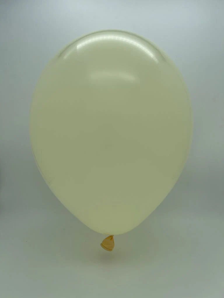 11" Deco Ivory Decomex Linking Latex Balloons (100 Per Bag) - Image 2
