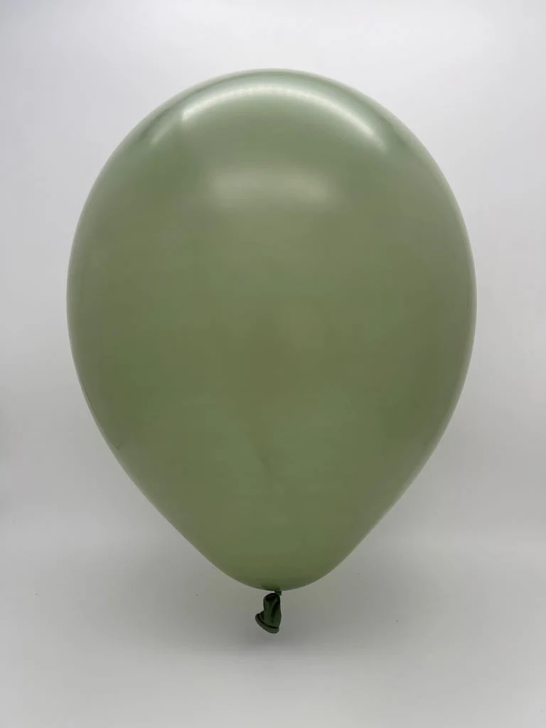 11" Eucalyptus Decomex Linking Latex Balloons (100 Per Bag) - Image 2