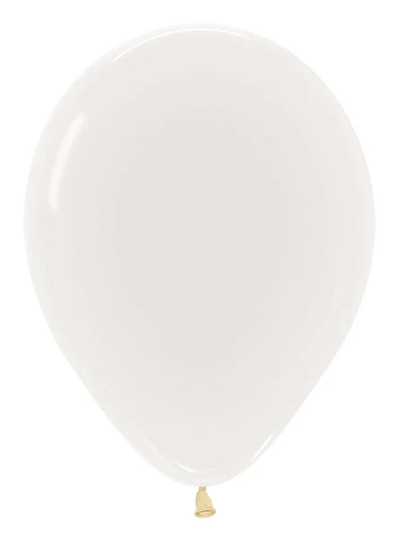 11" Latex Balloons (100 Per Bag) Crystal/Jewel Clear Sempertex/Betallatex