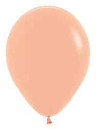 11" Latex Balloons (100 Per Bag) Deluxe Peach-Blush Sempertex/Betallatex