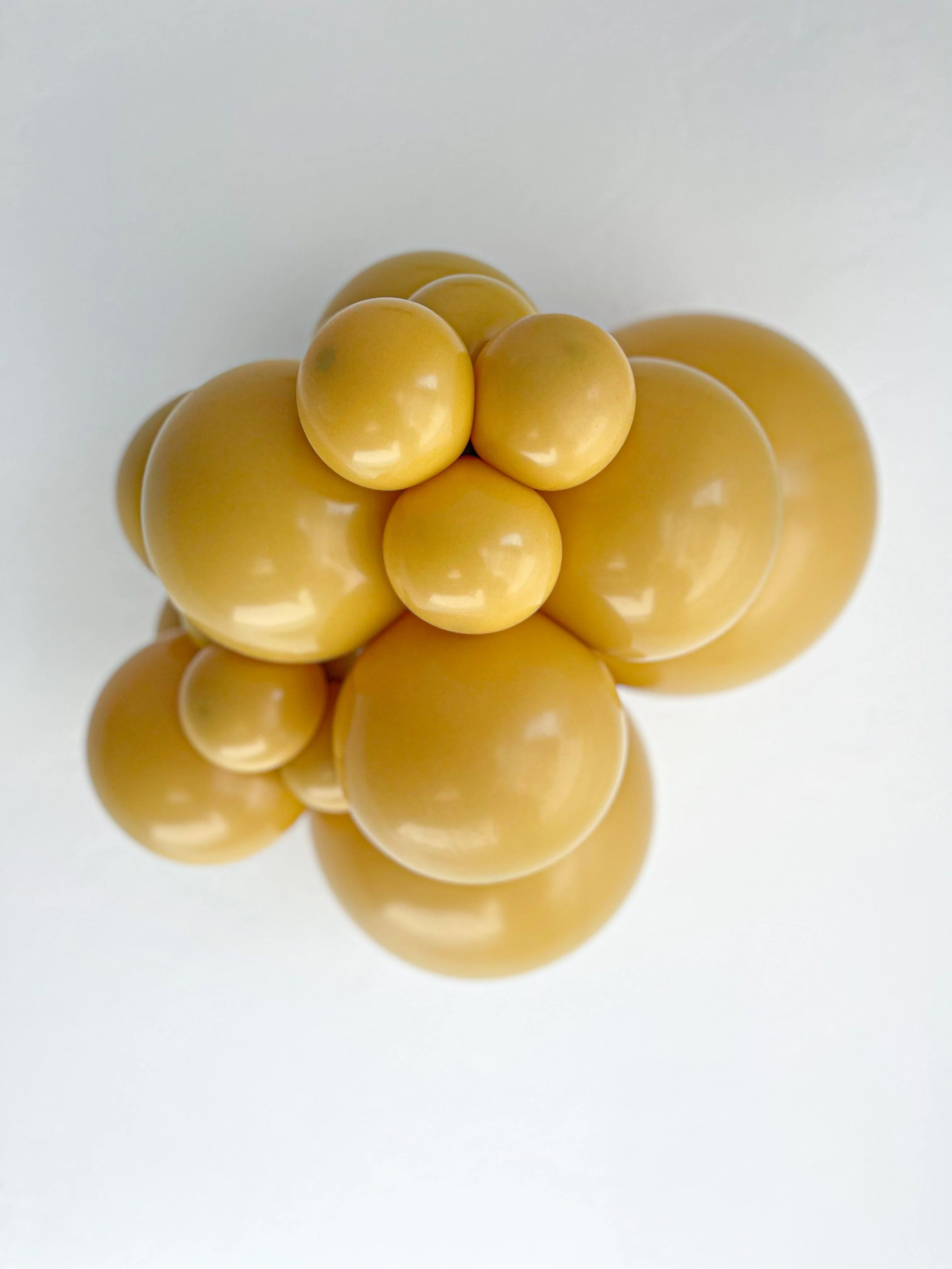 11" Mustard Tuftex Latex Balloons Designer Balloons (100 Per Bag) - Image 3