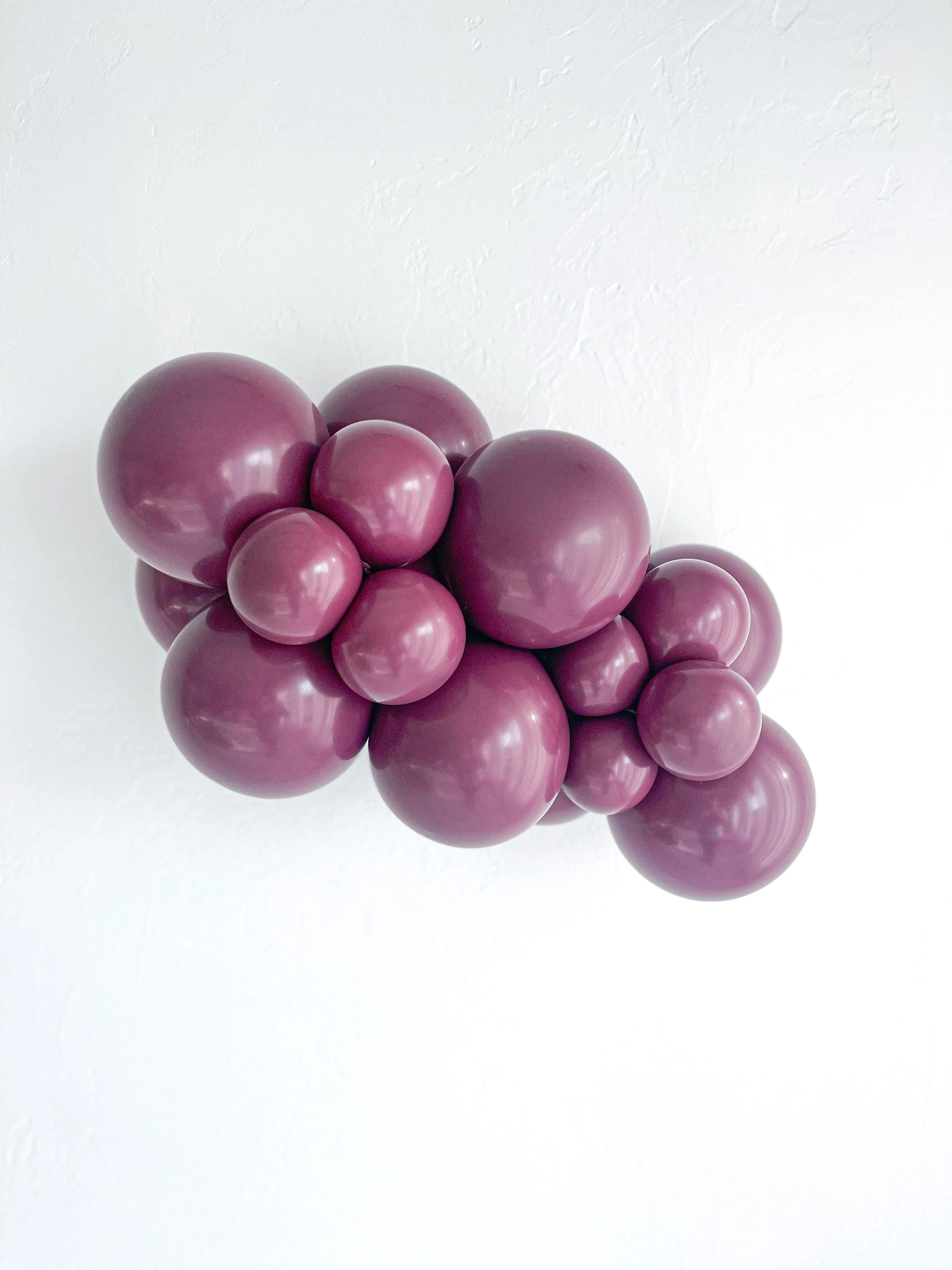 11 Inch Tuftex Latex Balloons Designer Balloons (100 Per Bag) Sangria - Image 3