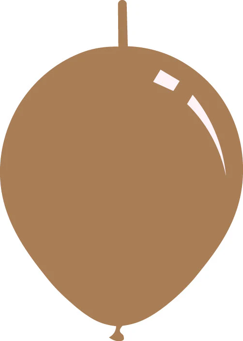 11" Deco Desert Sand Decomex Linking Latex Balloons (100 Per Bag)