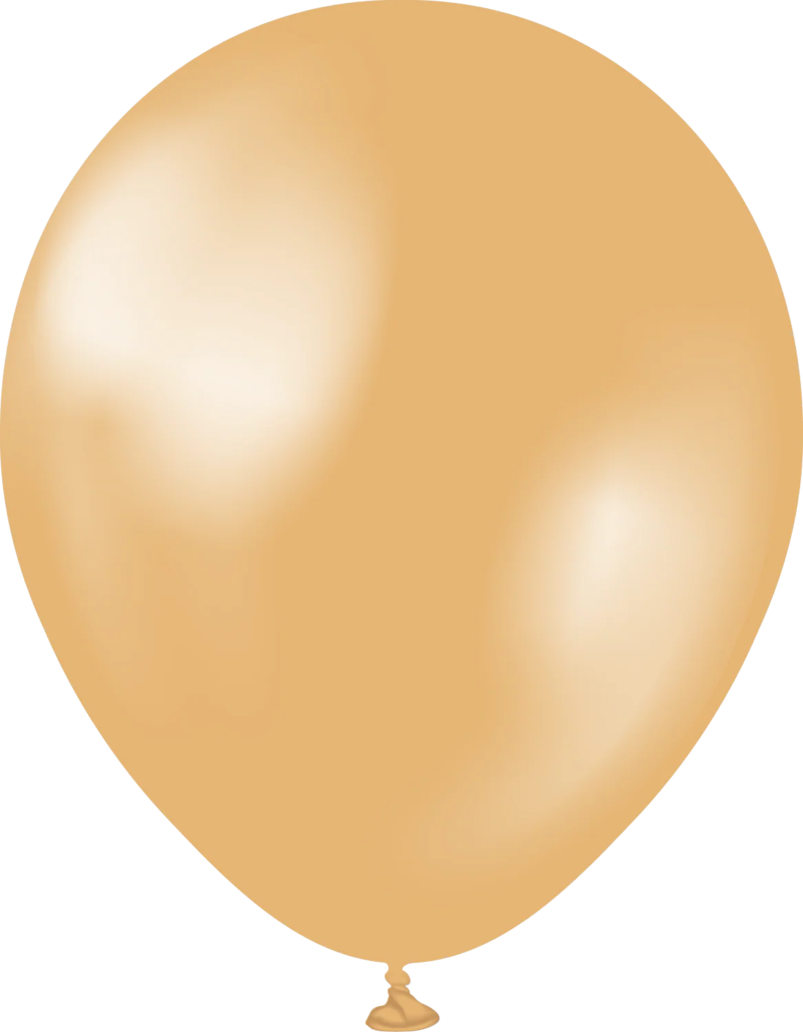 11" (*note size/color change*) Kalisan Latex Balloons *New Shade* Metallic Gold (50 Per Bag)