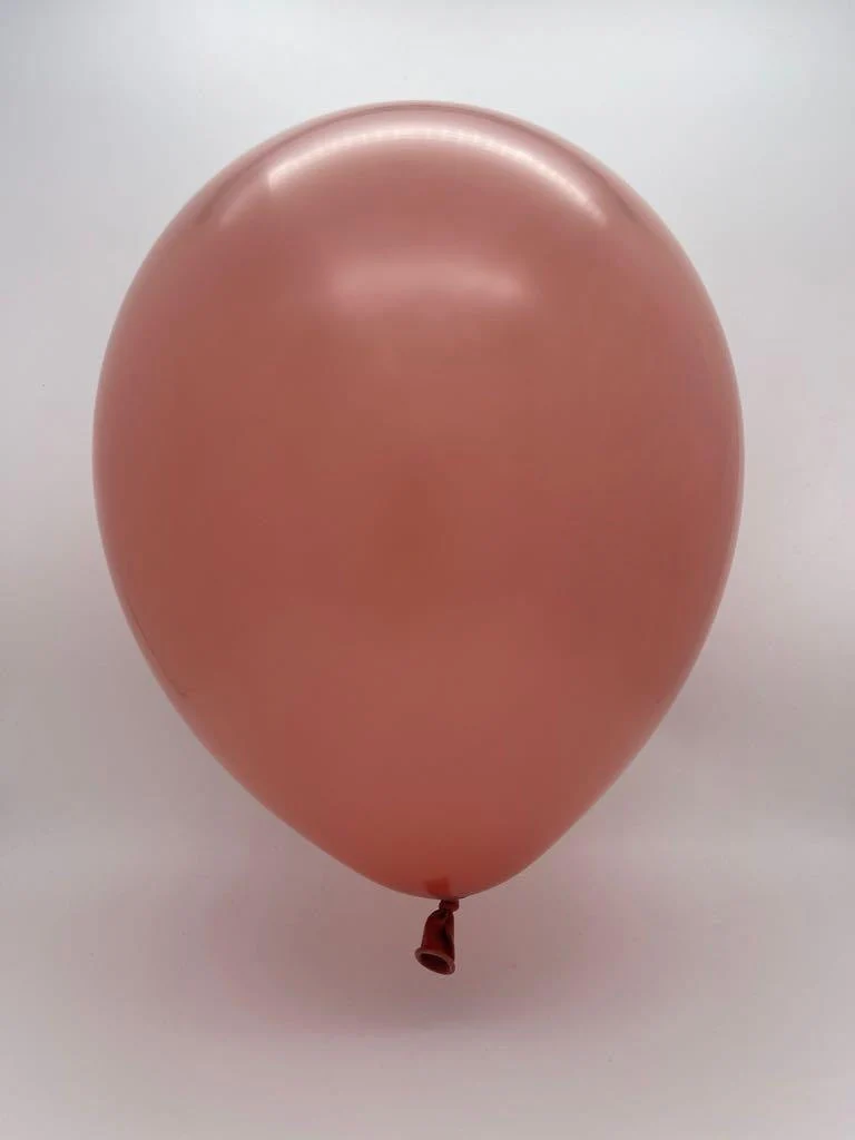 18" Kalisan Latex Balloons Standard Clay Pink (25 Per Bag) - Image 2