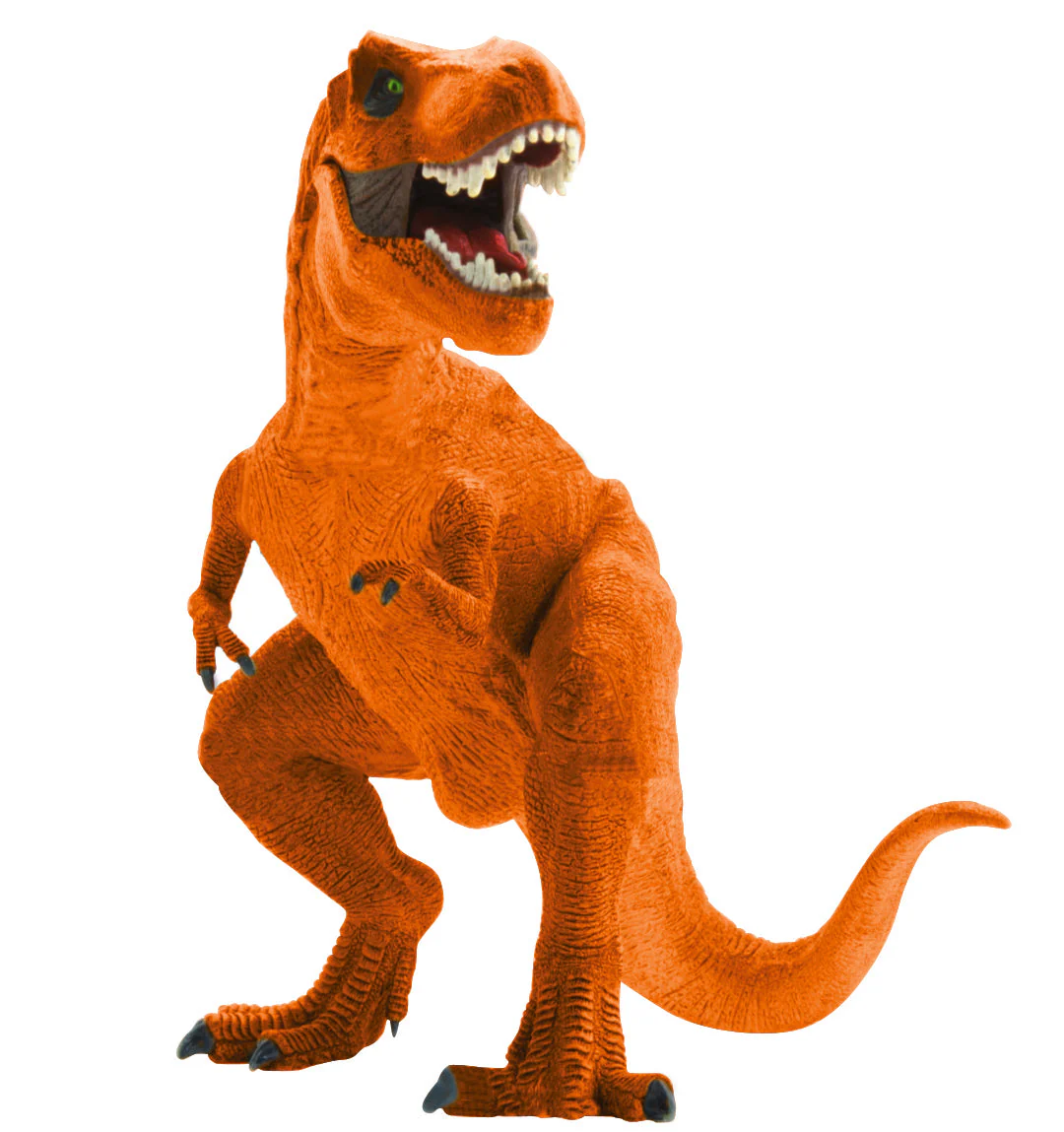 12" Airfill Only (Sticks Sold Separately) Orange Dinosaur Foil Balloons