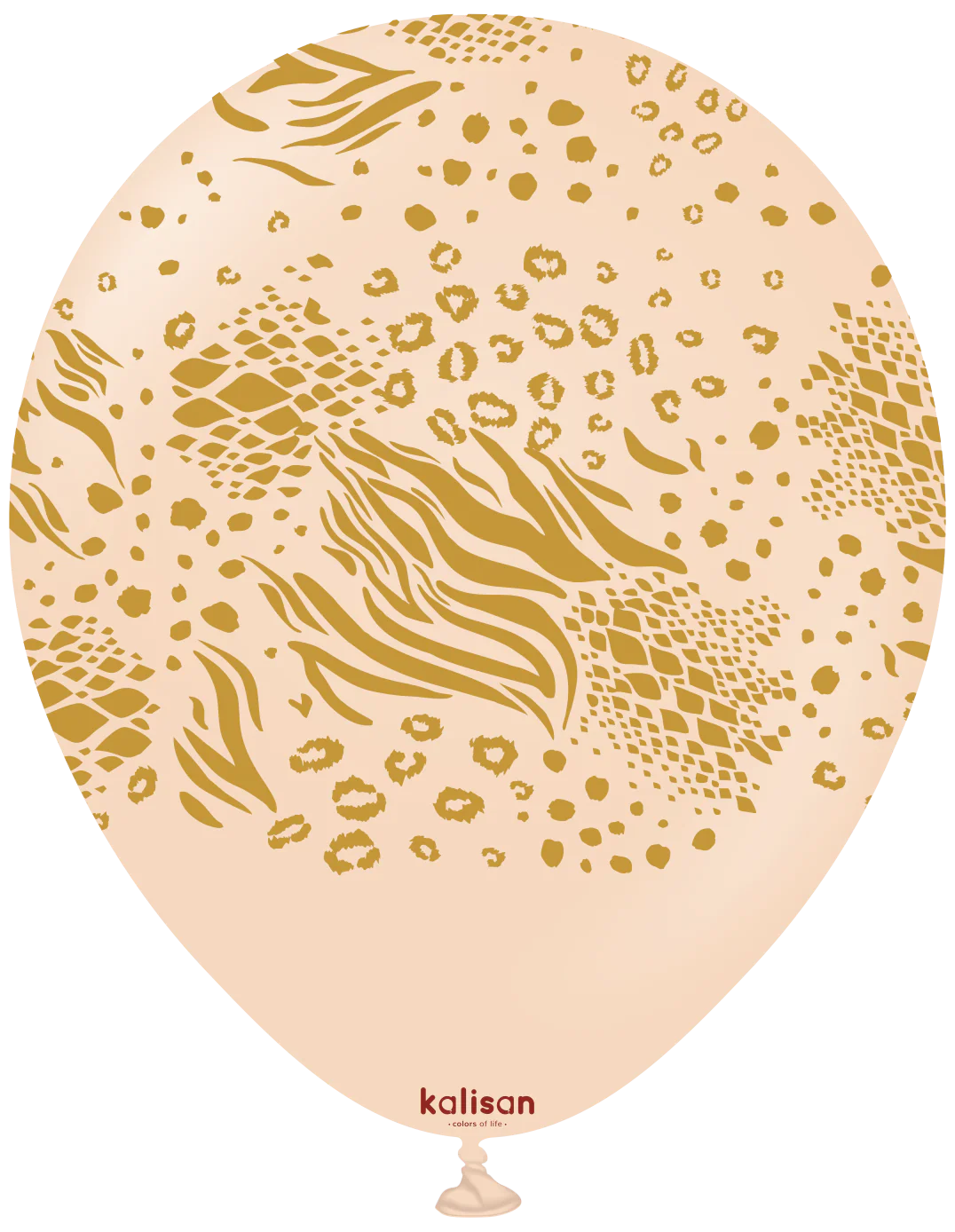 12" Balloons Printed Mutant Safari Standard Blush Kalisan (25 Per Bag)