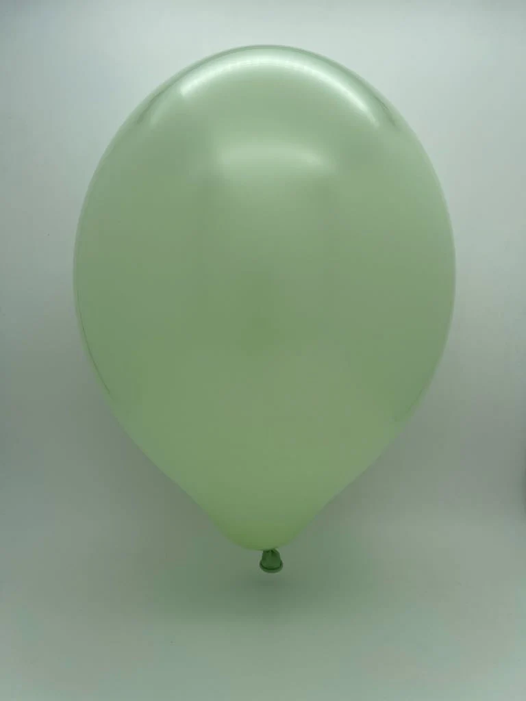 12" Cattex Premium Green Tea Latex Balloons (50 Per Bag) - Image 2