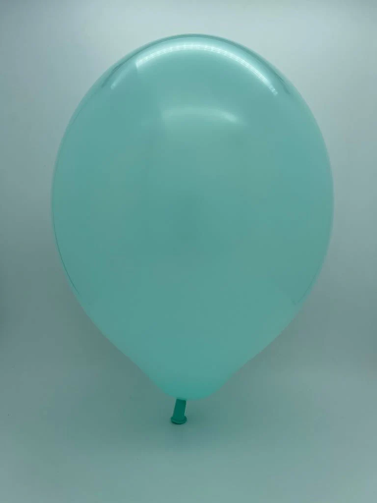 12" Cattex Premium Mint Cream Latex Balloons (50 Per Bag) - Image 2