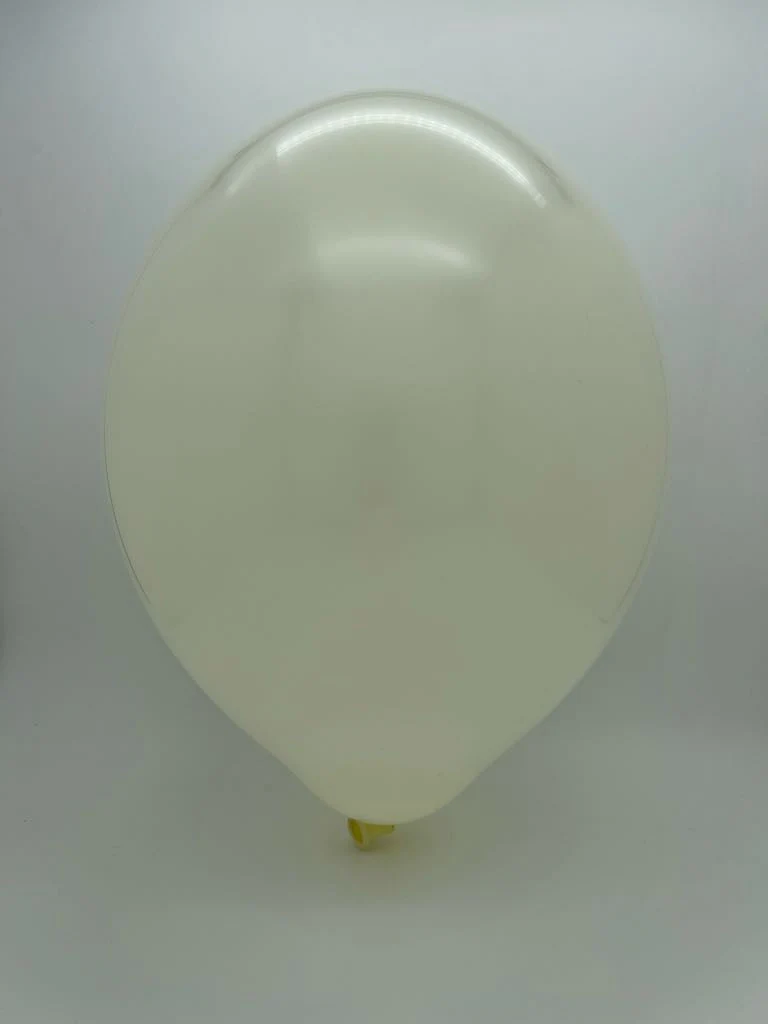 12" Cattex Premium Vanilla Latex Balloons (50 Per Bag) - Image 2