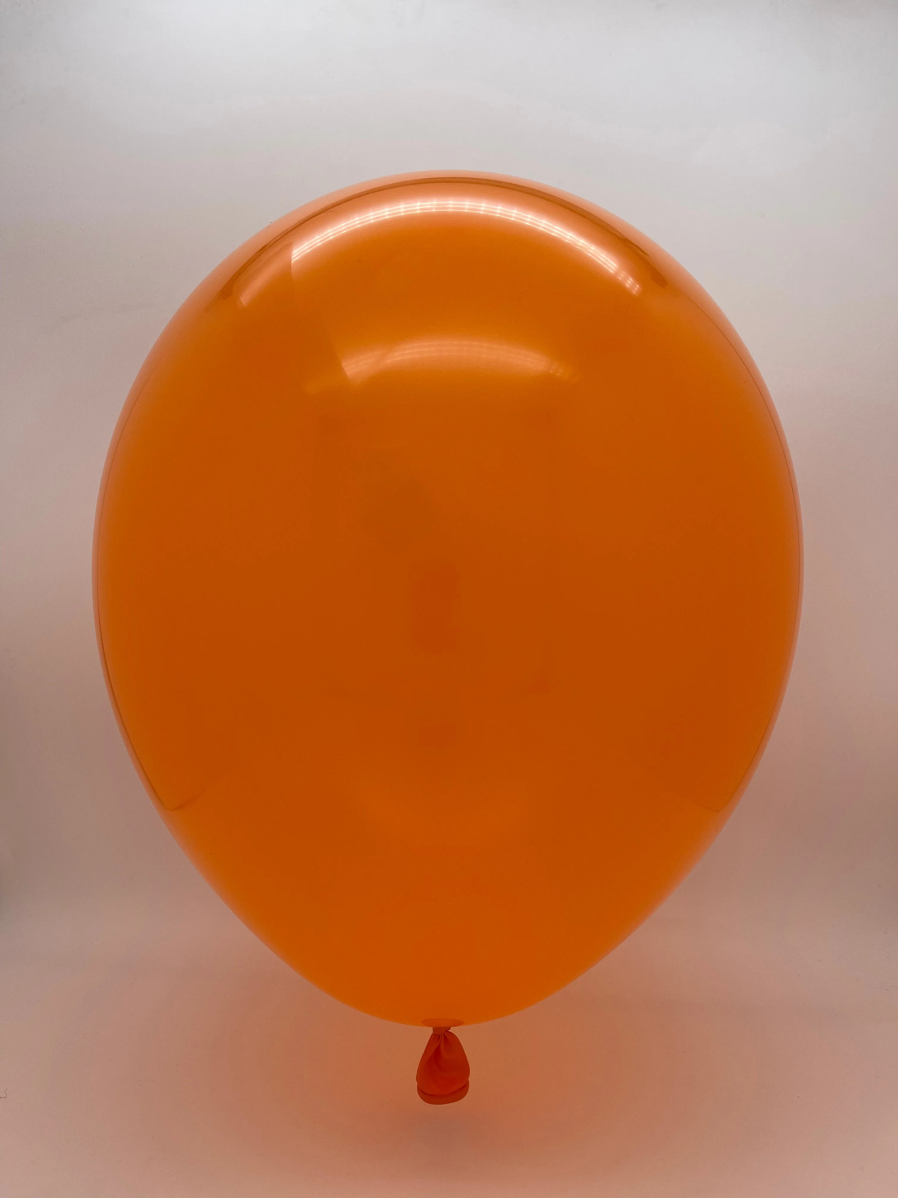 12" Crystal Orange Decomex Latex Balloons (100 Per Bag) - Image 2