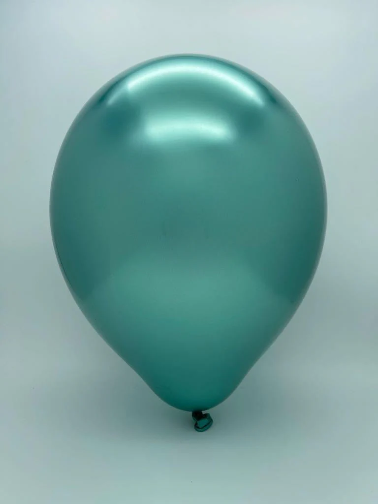 12" Decomex Luster Latex Balloons (50 Per Bag) Green - Image 2