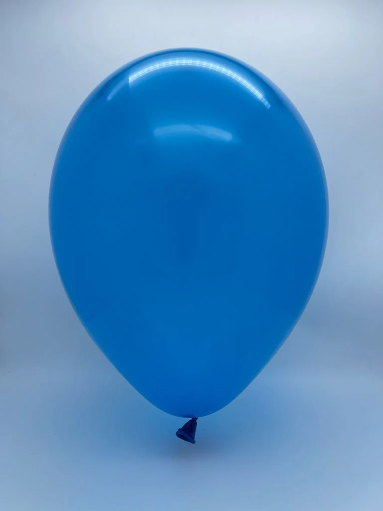 12" Gemar Latex Balloons (Bag of 50) Standard Blue - Image 2