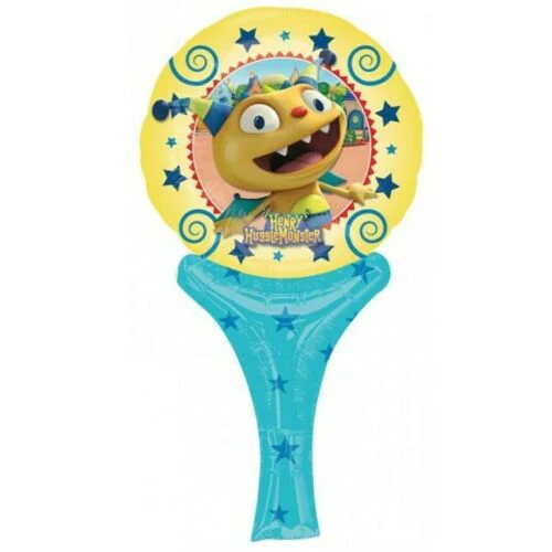 12" Henry HuggleMonster Foil Balloons