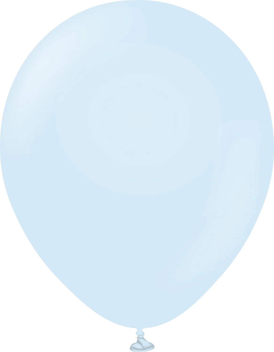 12" Kalisan Latex Balloons Pastel Matte Macaron Baby Blue (50 Per Bag)