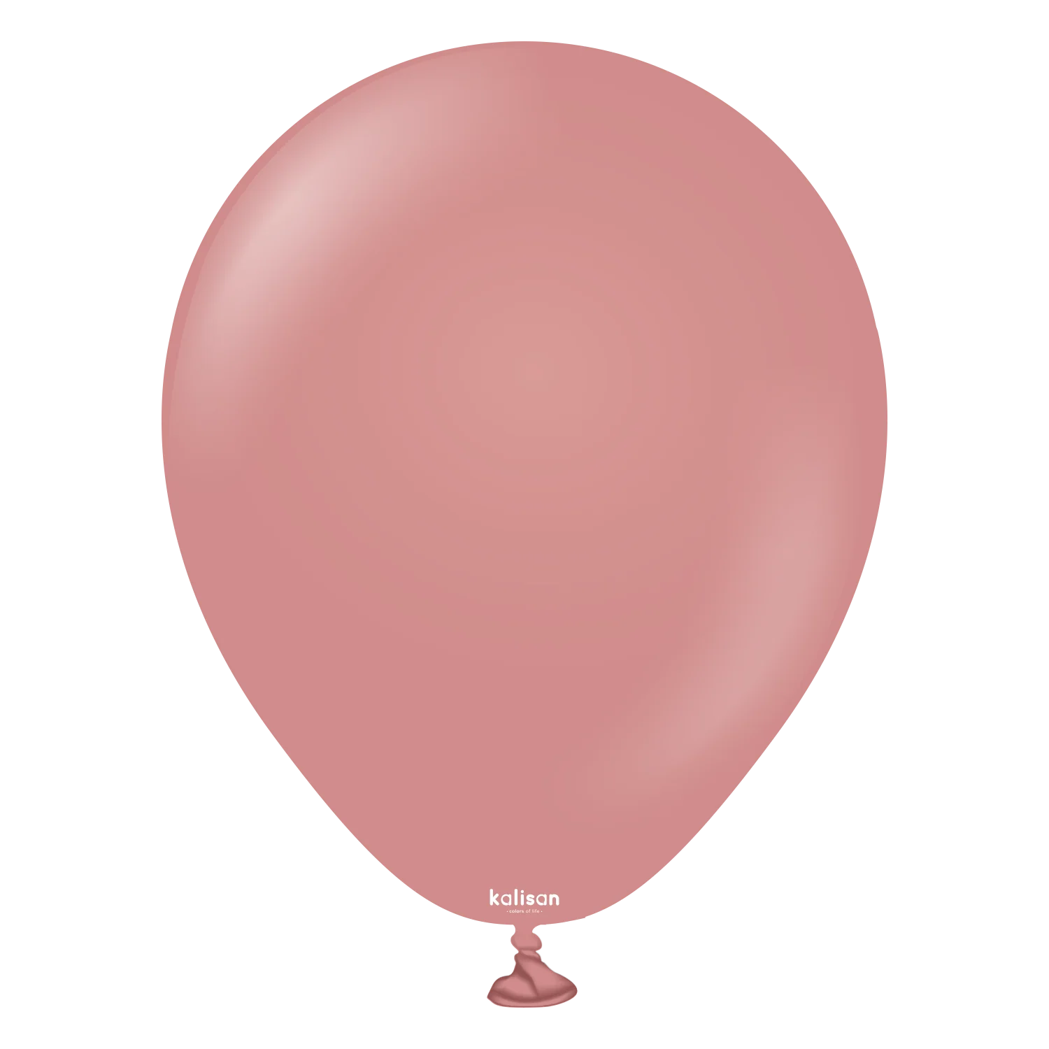 12" Kalisan Latex Balloons Retro Rosewood (50 Per Bag)