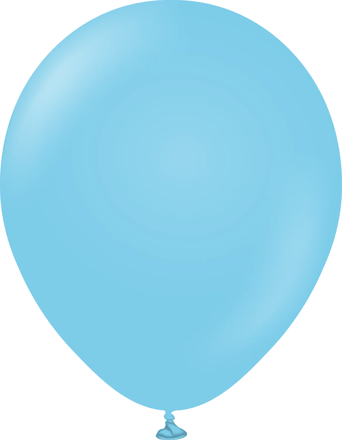 12" Kalisan Latex Balloons Standard Baby Blue (50 Per Bag)