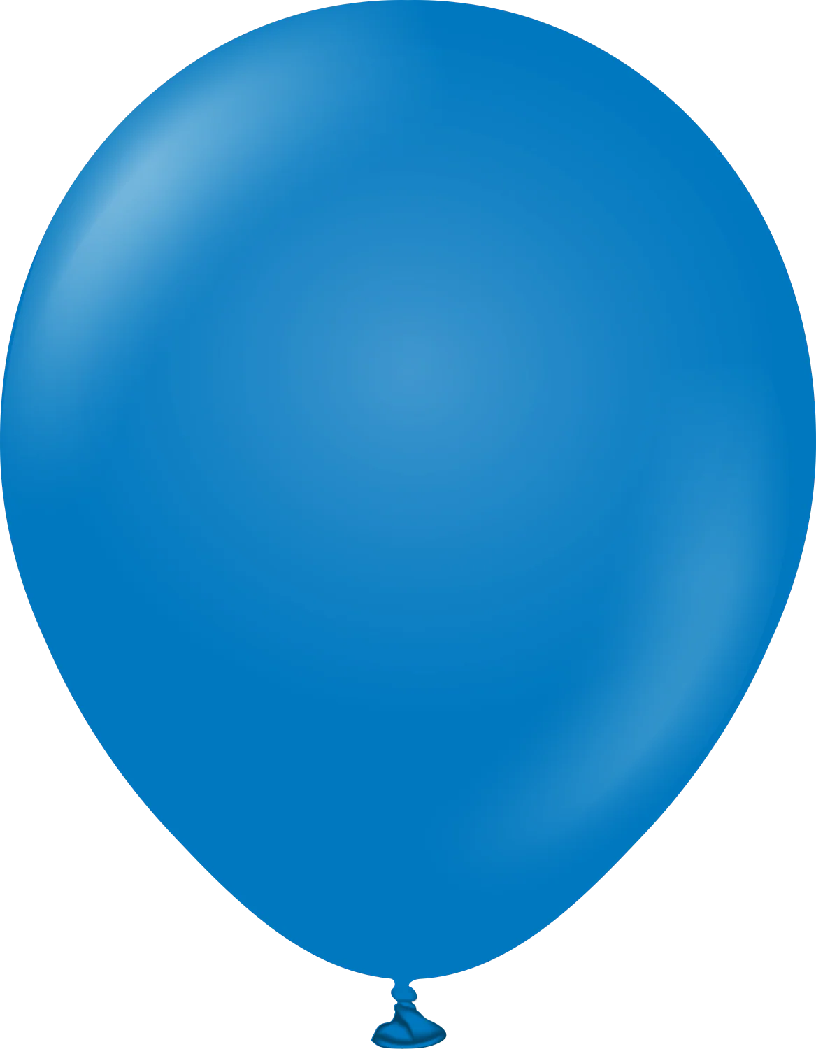 12" Kalisan Latex Balloons Standard Blue (50 Per Bag)