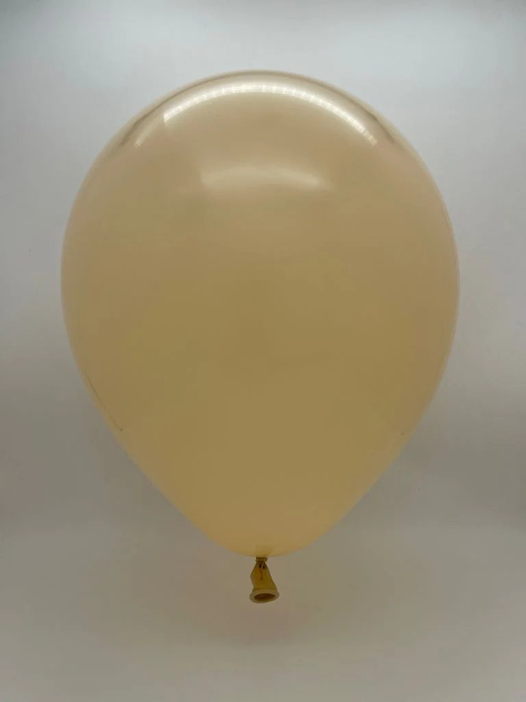 12" Kalisan Latex Balloons Standard Blush (50 Per Bag) - Image 2