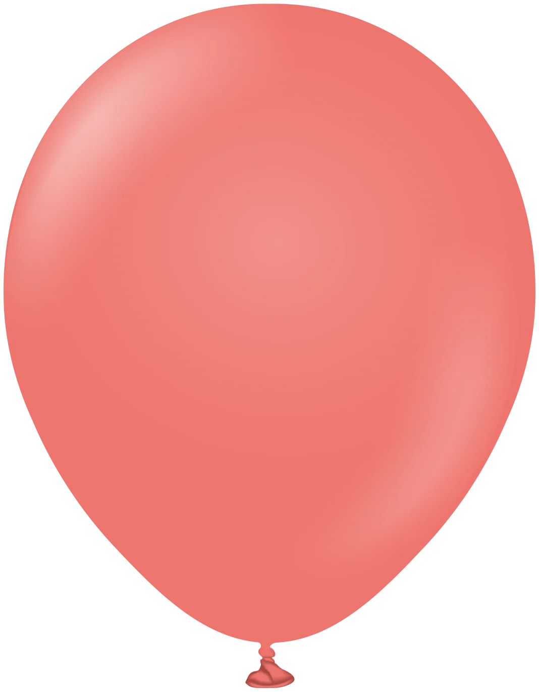 12" Kalisan Latex Balloons Standard Coral (50 Per Bag)