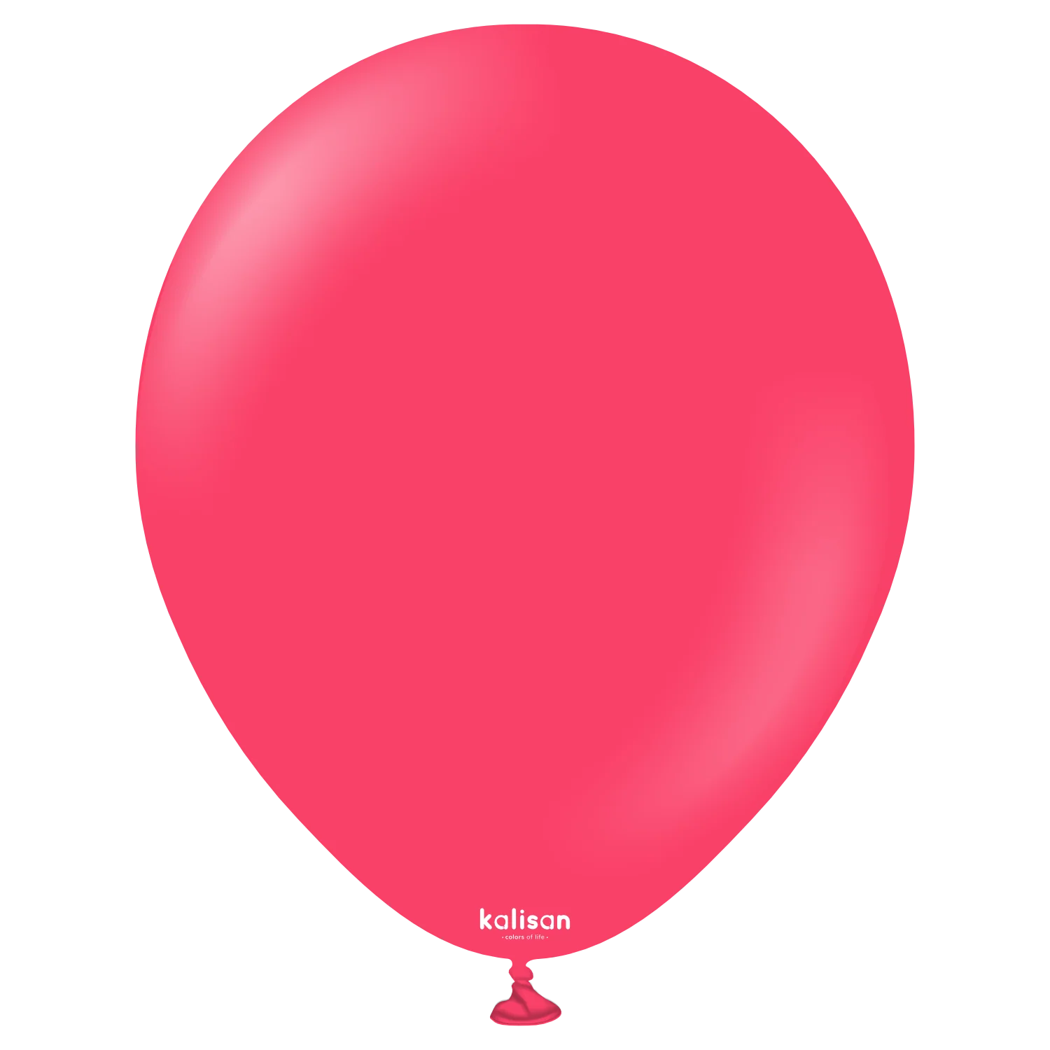 12" Kalisan Latex Balloons Standard Magenta Pink (50 Per Bag)