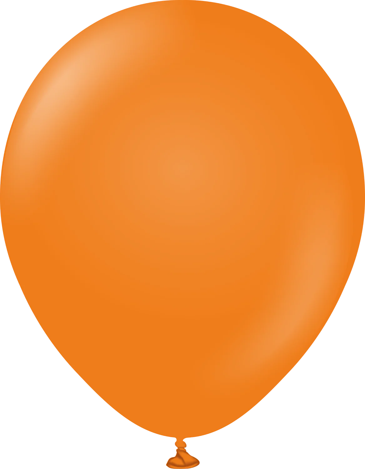 12" Kalisan Latex Balloons Standard Orange (50 Per Bag)