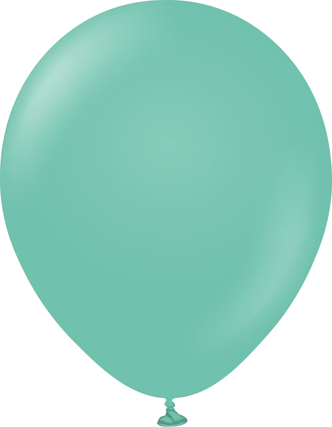 12" Kalisan Latex Balloons Standard Sea Green (50 Per Bag)