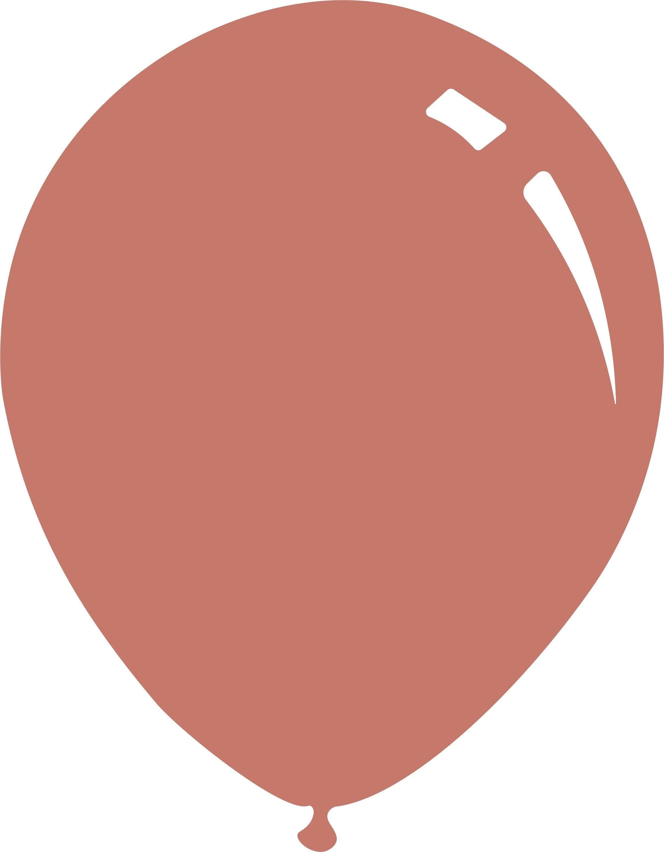 12" Metallic Rose Pink Decomex Latex Balloons (100 Per Bag)