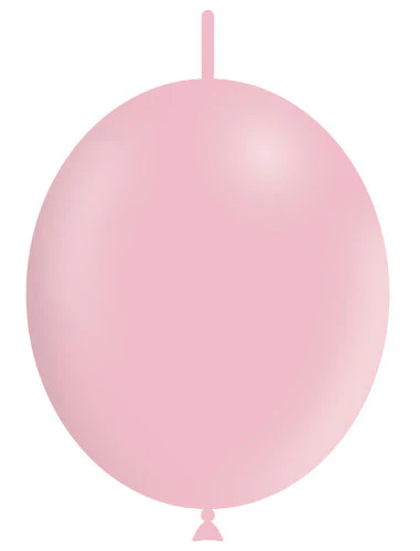 12'' Balloonia Brand Professional Line Latex Balloons Decolink Matte Baby Pink (50 Per Bag)