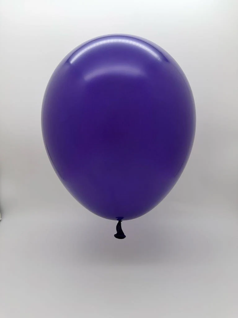 12'' Balloonia Brand Professional Line Latex Balloons Decolink Standard Purple (50 Per Bag) - Image 2