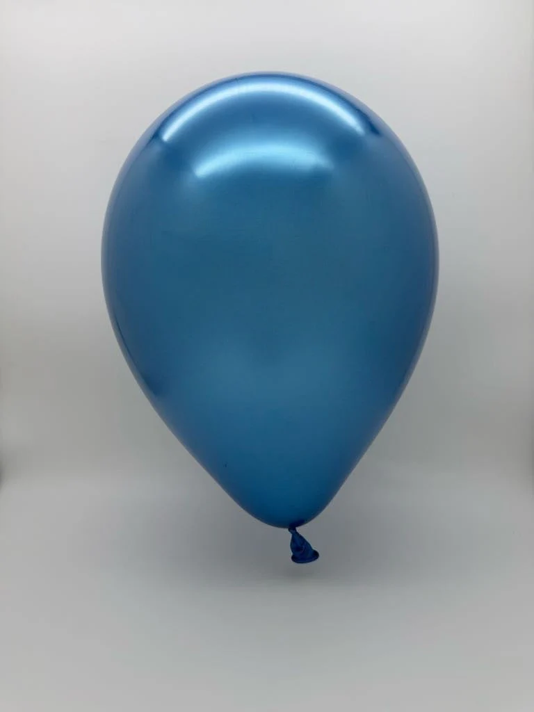 12'' Balloonia Latex Balloons Professional Line Brilliant Blue (50 Per Bag) - Image 2