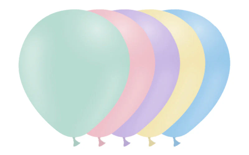 12'' Balloonia Latex Balloons Professional Line Matte Assorted (50 Per Bag)
