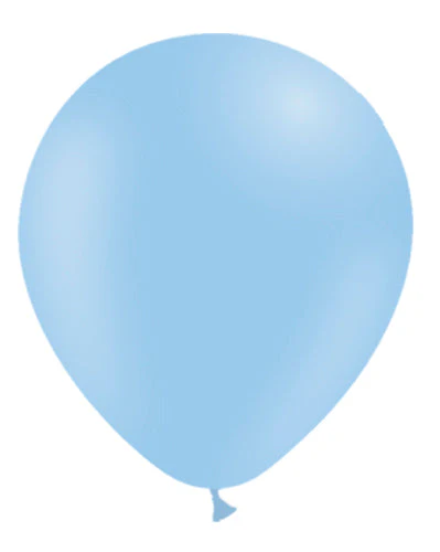 12'' Balloonia Latex Balloons Professional Line Matte Blue (50 Per Bag) - Image 2