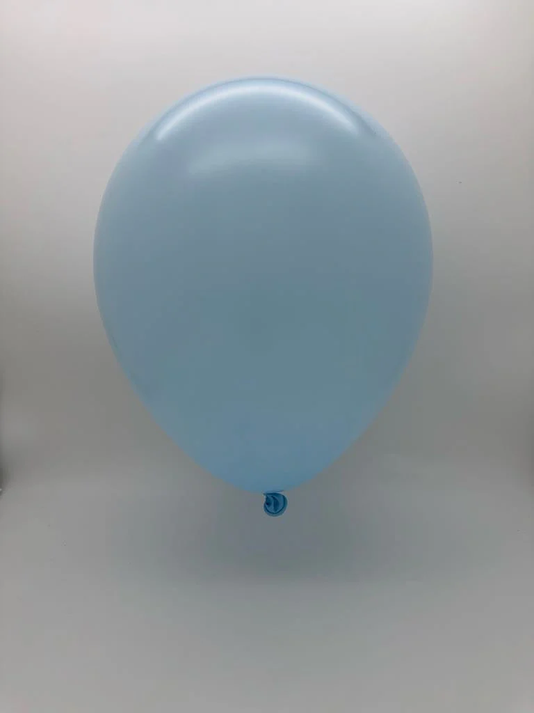 12'' Balloonia Latex Balloons Professional Line Matte Blue (50 Per Bag) - Image 3