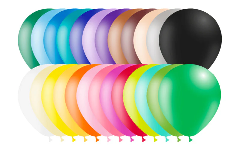 12'' Balloonia Latex Balloons Professional Line Standard Assorted (50 Per Bag) - Image 2