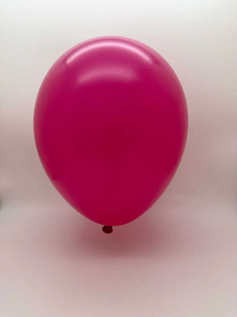 12'' Balloonia Latex Balloons Professional Line Standard Fuchsia (50 Per Bag) - Image 2