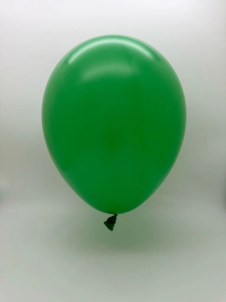 12'' Balloonia Latex Balloons Professional Line Standard Green (50 Per Bag) - Image 2