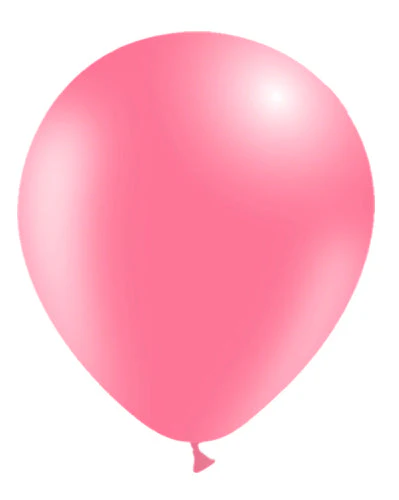 12'' Balloonia Latex Balloons Professional Line Standard Pink (50 Per Bag) - Image 2