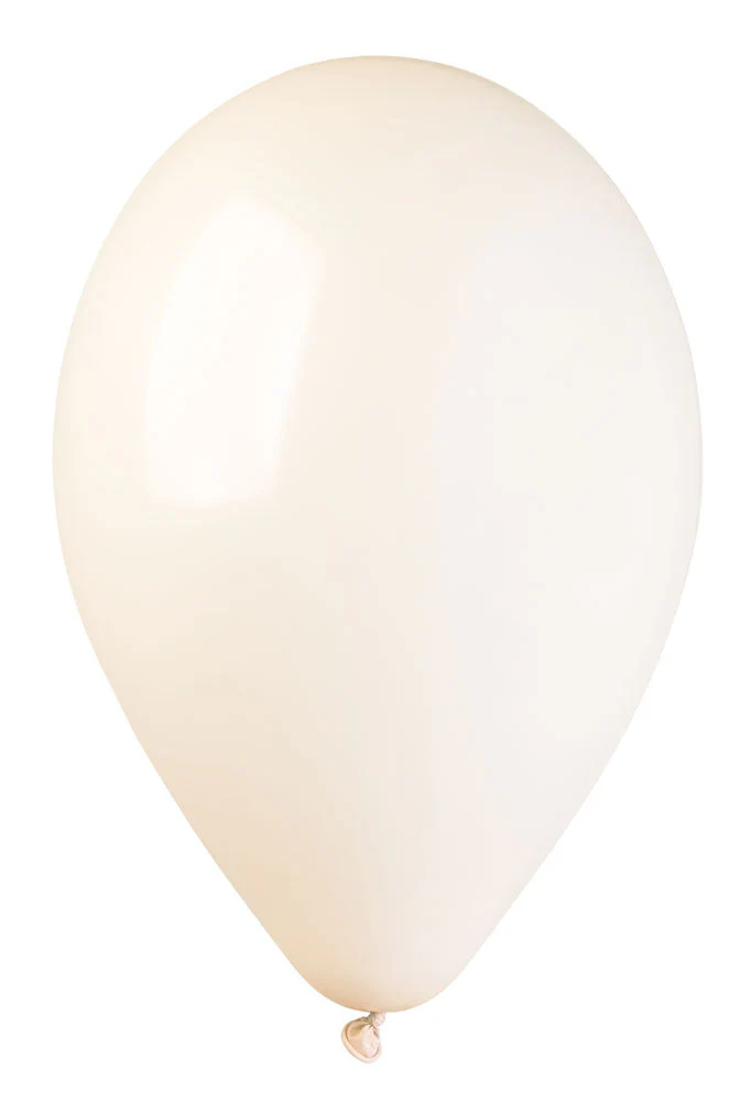 12" Gemar Latex Balloons (Bag of 50) Standard Linen