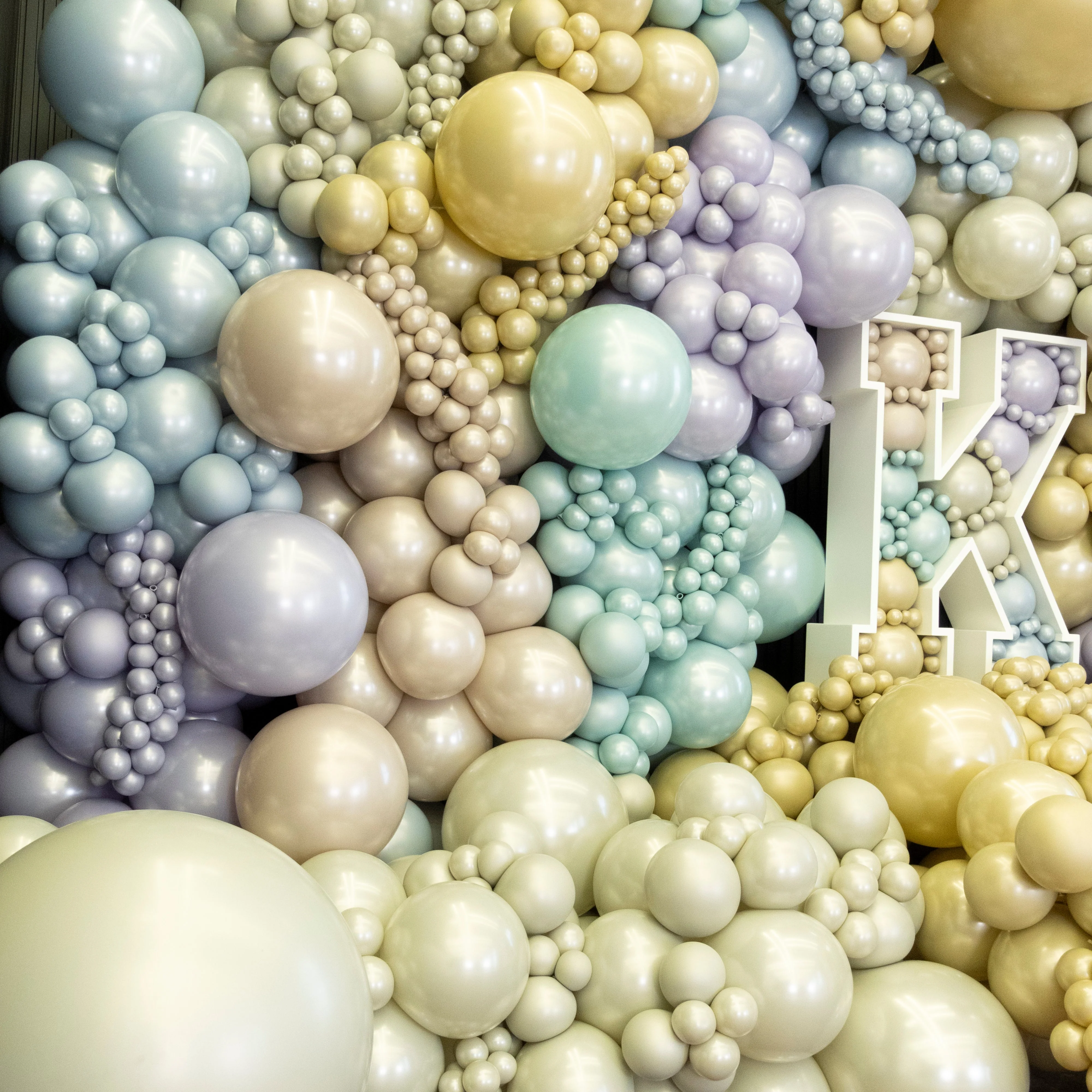 12" Kalisan Brand Latex Balloons Aura Antique Gold - XL SuperSize Bag Count (250 Per Bag) - Image 26