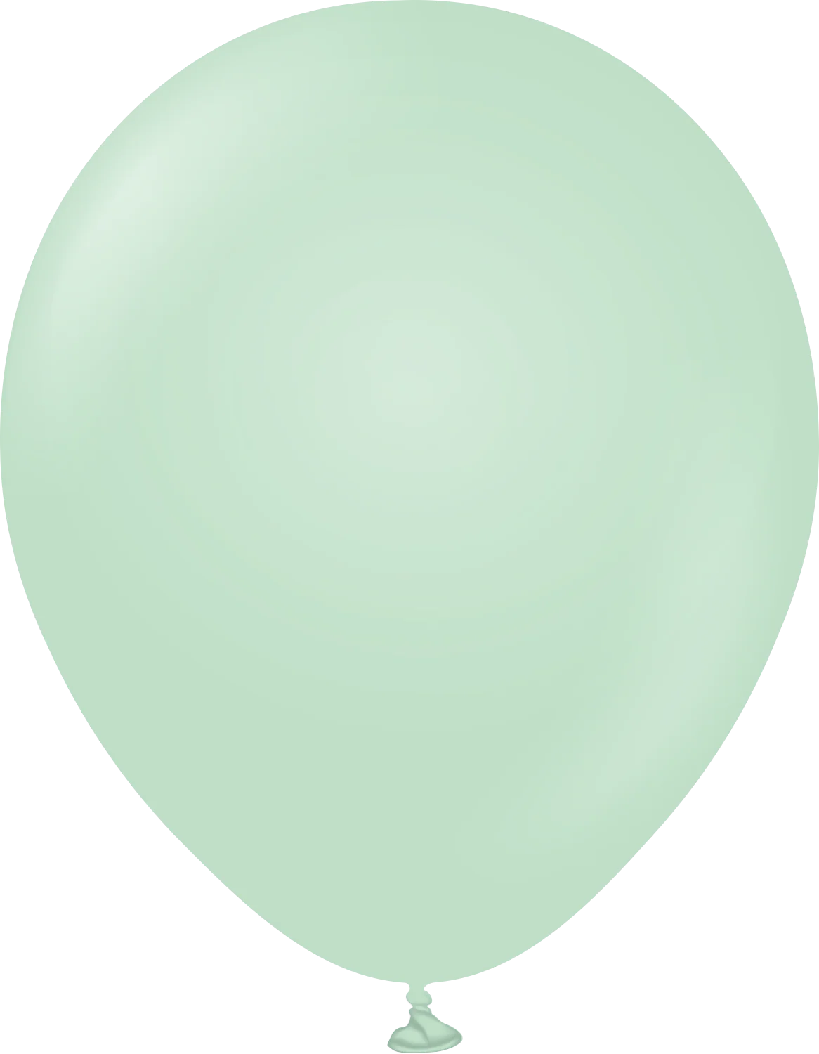 12" Kalisan Latex Balloons Pastel Matte Macaron Green - XL SuperSize Bag Count (500 Per Bag)