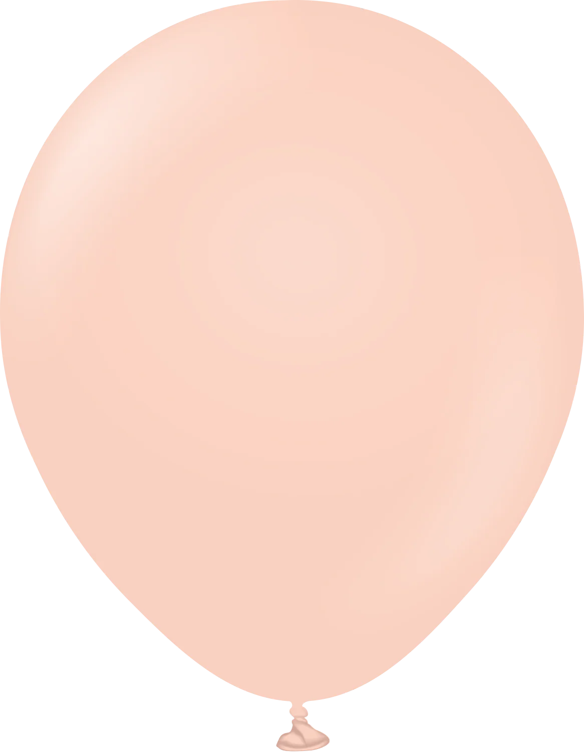 12" Kalisan Latex Balloons Pastel Matte Macaron Salmon - XL SuperSize Bag Count (500 Per Bag)