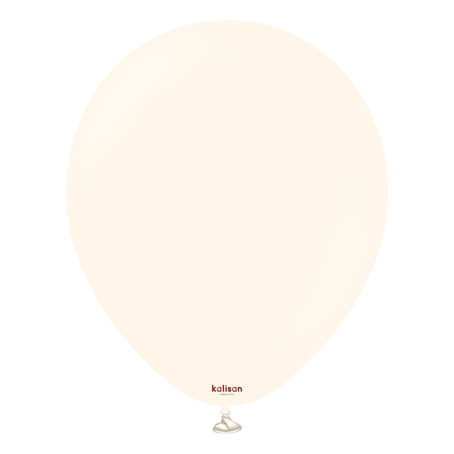 12" Kalisan Latex Balloons Standard Macaron Pale Salmon (50 Per Bag)
