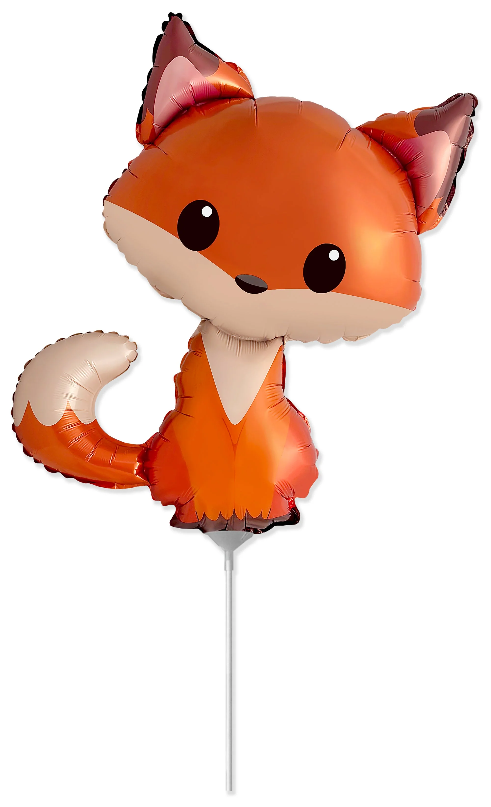 13" Airfill Only Fox Foil Balloon