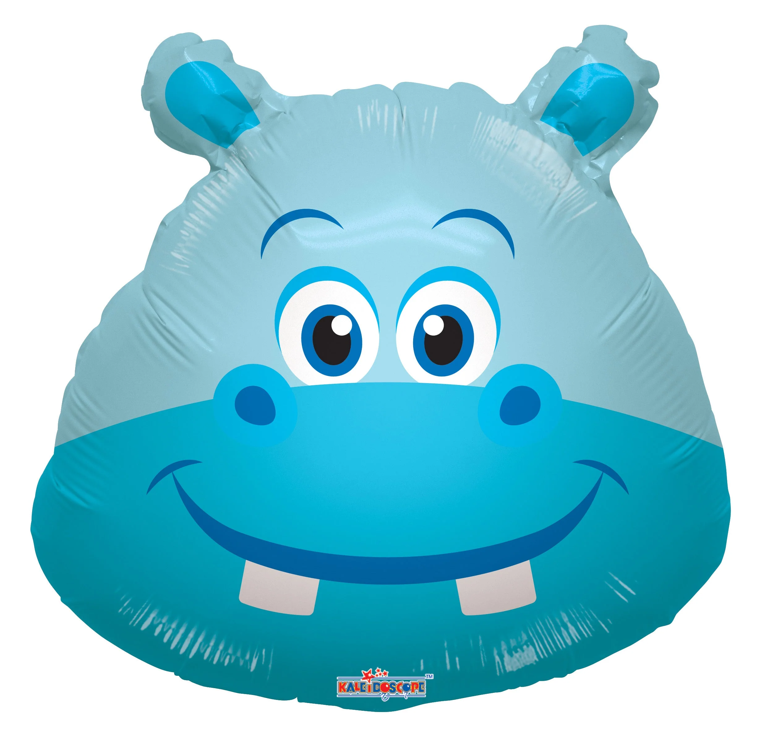 14" Airfill Only (Sticks Sold Separately) Hippo Head Mini Shape Balloon