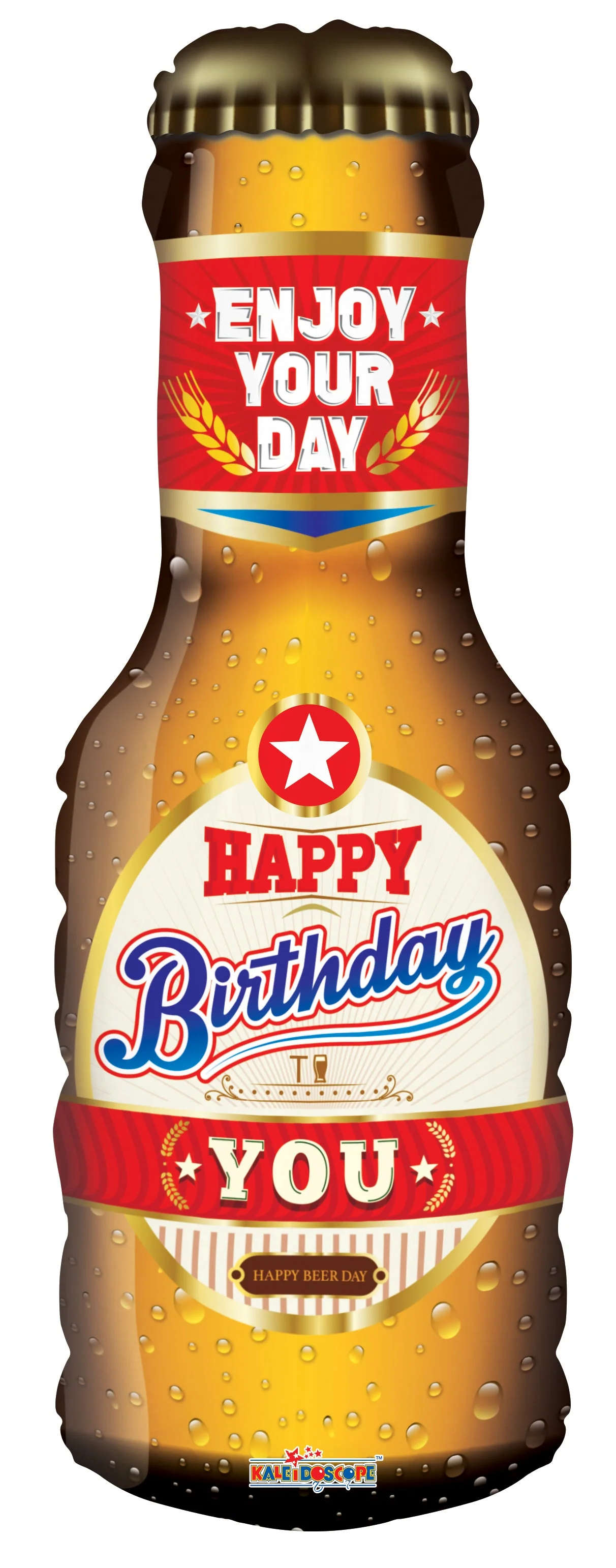 14" Airfill Only (Sticks Sold Separately) Shape Birthday Beer Shape Balloon